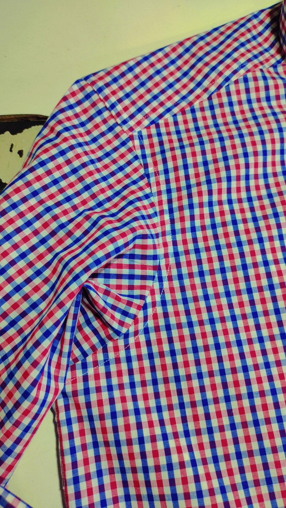 Ashkan Ocean Gingham Formal Shirt