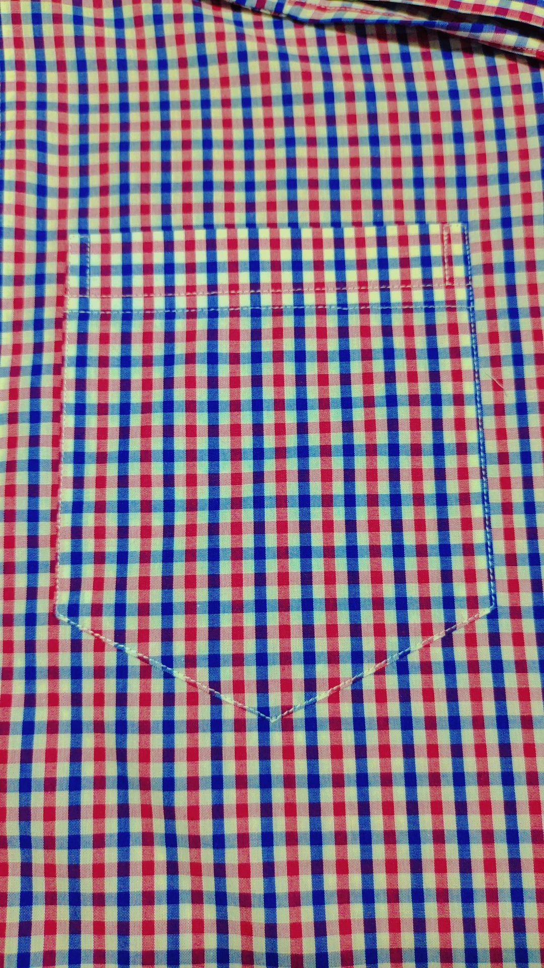 Ashkan Ocean Gingham Formal Shirt
